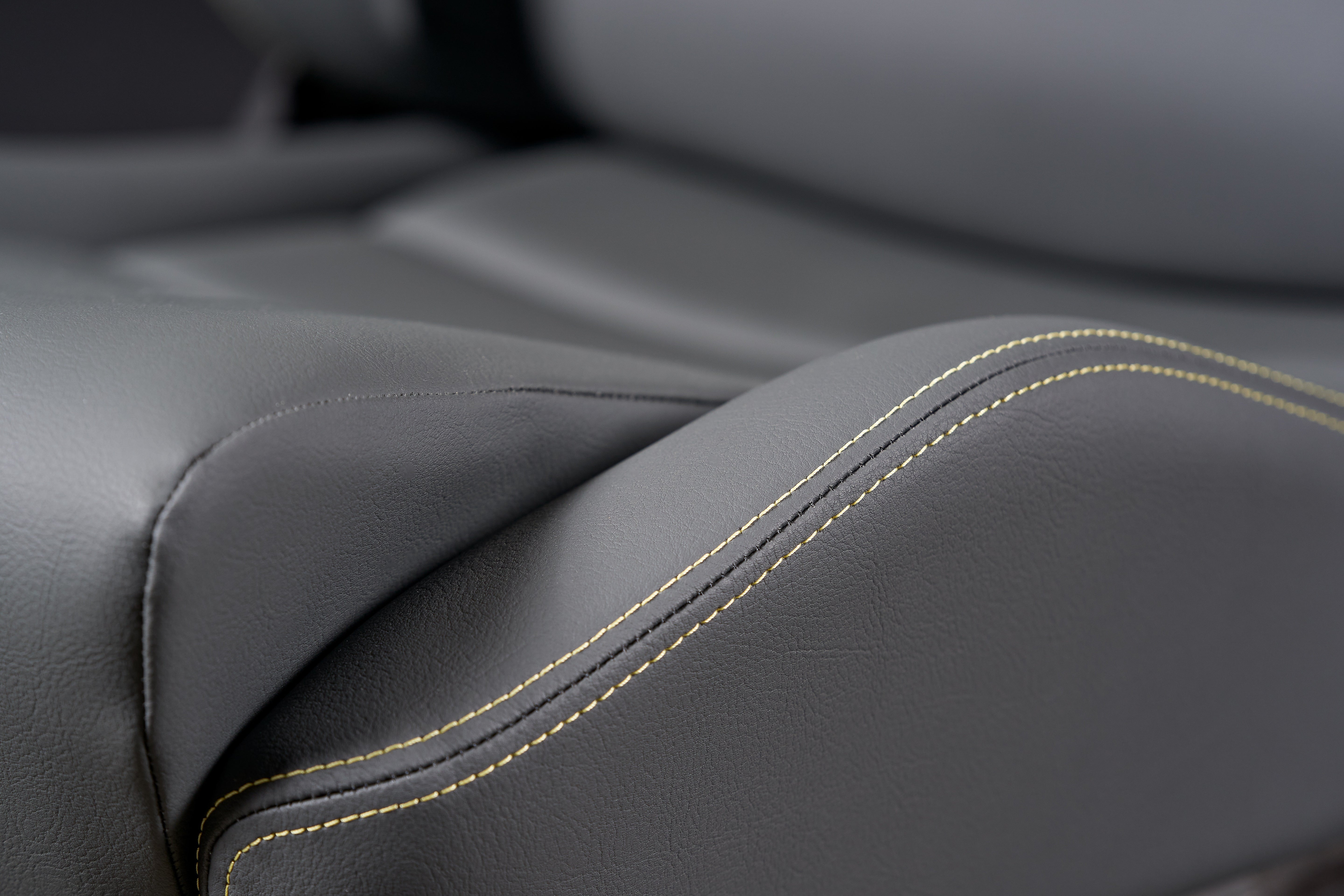 Upholstery - Grey Leatherette