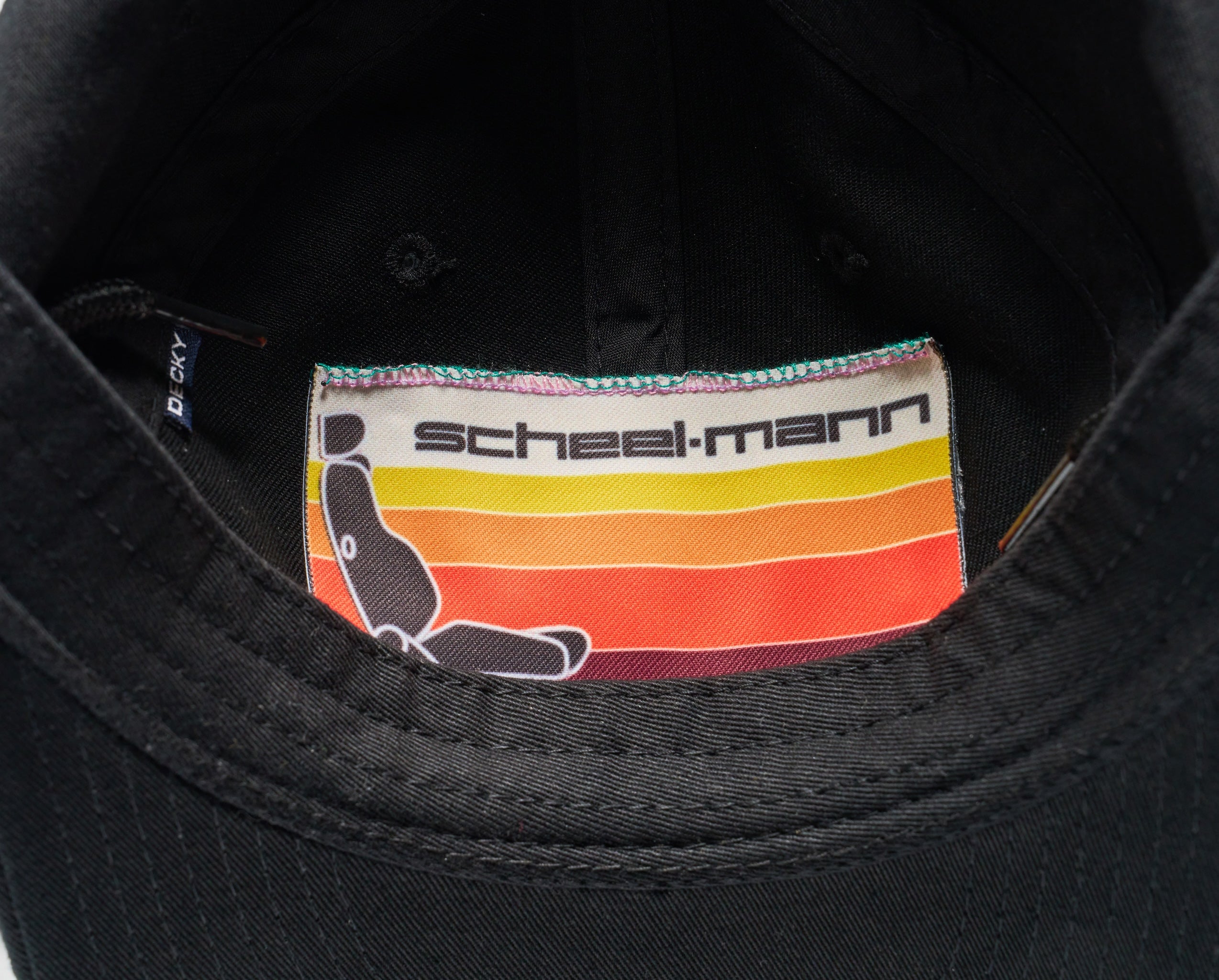 Unstructured Snapback Hat - Leather Patch Logo