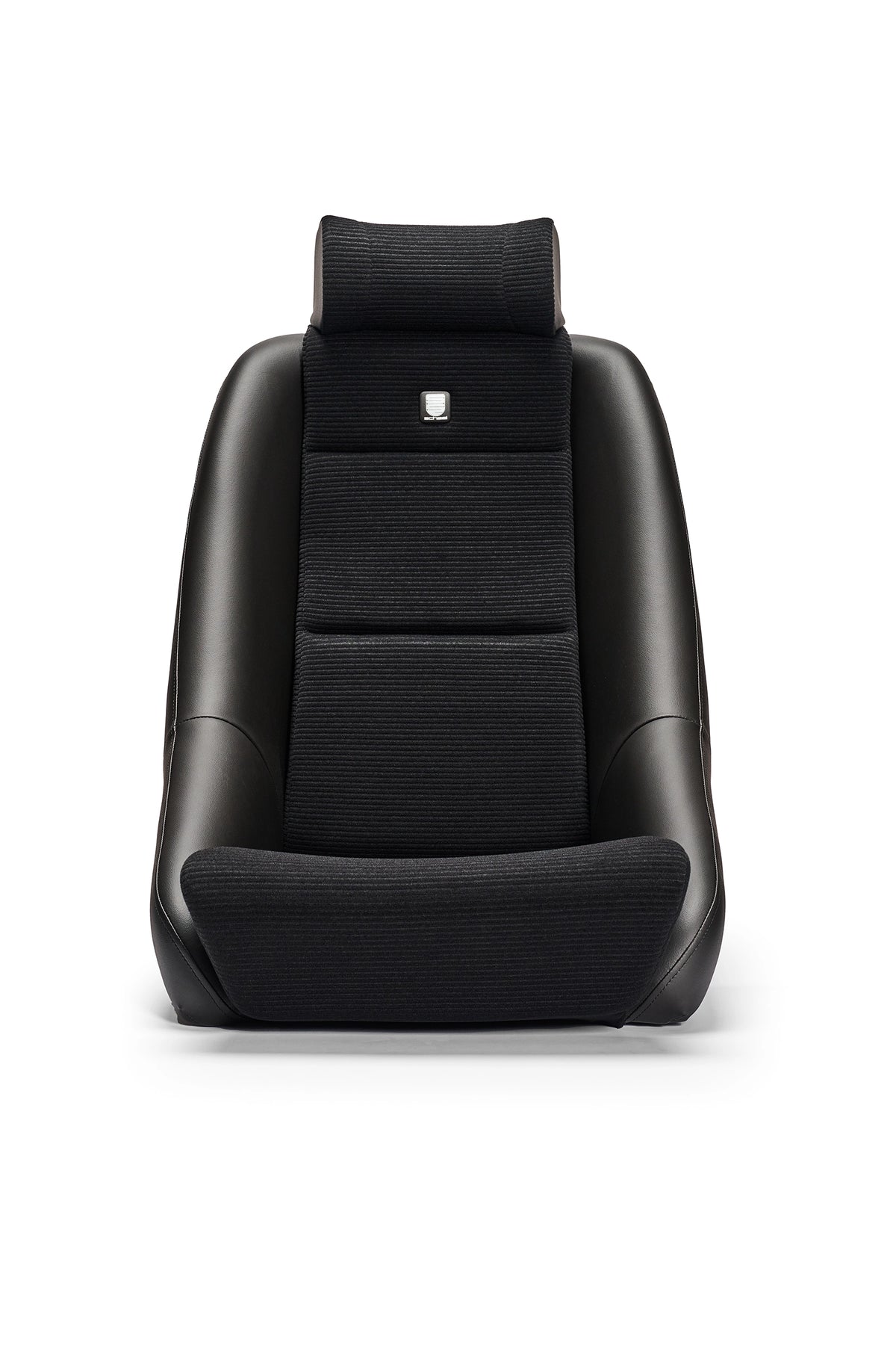 Black scheel 101 seat with black corduroy front facing #color_Black Corduroy
