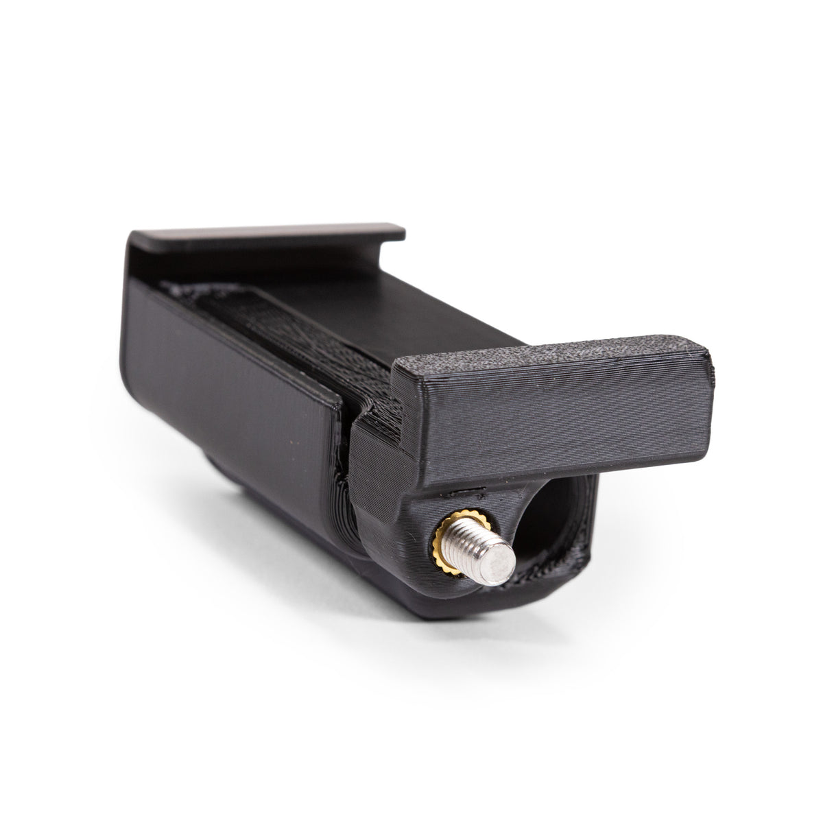 Single black seat bracket switch mount 3/4 rear